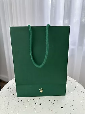 Genuine ROLEX Bag 100% Authentic Green Watch Carry Bag • $79