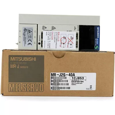 New In Box Mitsubishi AC Servo Drive MR-J2S-40A MRJ2S40A Fast Ship • $128.88