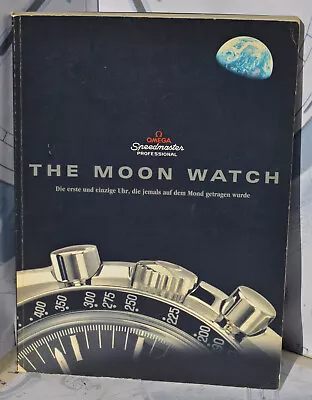 Book Omega Speedmaster Professional The Moon Watch Period Deleted German • $182.55