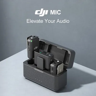 DJI Mic2 250m Wireless Lavalier Microphone Dual-Channel Video Recording TX+TX+RX • $159