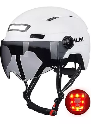 ILM Adult Bike Helmet E3-10L With USB Rechargeable LED Front And Back Light NEW • $49.99