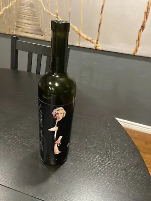 RARE Marilyn Monroe Marilyn Merlot Empty Wine Bottle 1999 Nova Wines Napa • $35