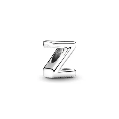 PANDORA Charm Sterling Silver ALE S925 LETTER INITIAL Z 797480 • $33.99