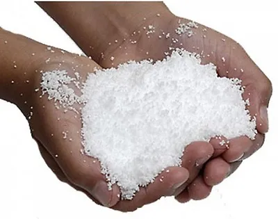 4 Gallons Artificial Fake Fluffy White Snow Powder Like Magic. Let It Snow! • $12.95