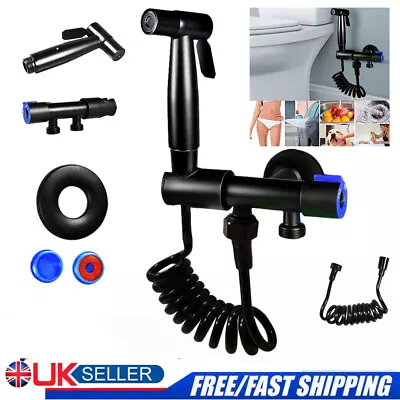 Bathroom Handheld Douche Bidet Toilet Jet Spray Muslim Hygienic Shower Kit - New • £14.90