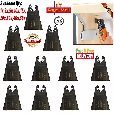 1-50x OSCILLATING MULTI TOOL BLADE SAW BLADES WOOD METAL CUTTER FOR DEWALT FEIN • £9.59