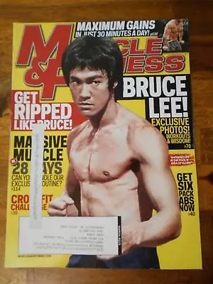 MUSCLE & FITNESS Bodybuilding Muscle Magazine BRUCE LEE 3-13 • $6.49