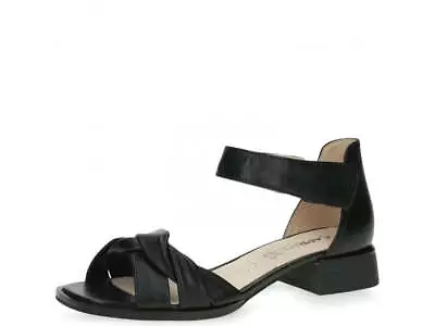 Caprice Women's 9-9-28202-20 040 Leather Sandals Black Nappa • £48