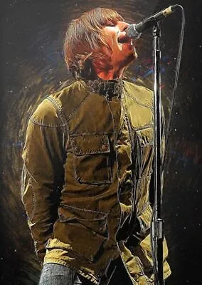 Liam Gallagher Poster - Oasis Wall Art Print • £4