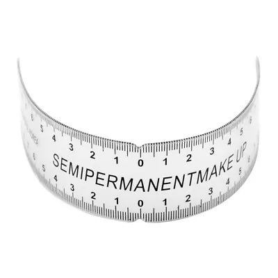 £3.43 • Buy Reusable Eyebrow Positioning Stencil Shaper Brow Tattoo Microblading Ruler