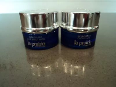 2 X *la Prairie Skin Caviar Luxe Cream*new/sealed 100% Authentic*travel Sizes • $48