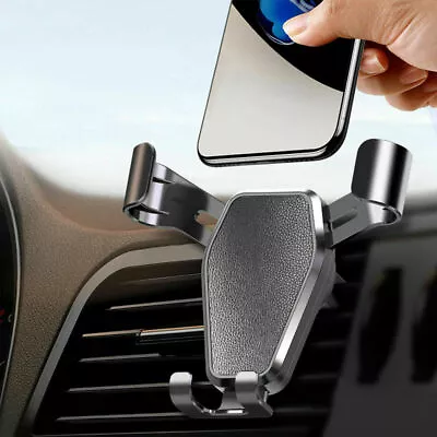 £3.49 • Buy Universal Mobile Car Phone Holder Air Vent Gravity Design Mount Cradle Stand UK
