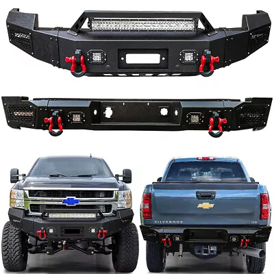 Fits 2007-2010 Chevy Silverado 2500/3500 Front Or Rear Bumper With Lights • $779.99