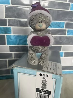 Warm As Toast - Rare Boxed Me To You Winter Bear (hat & Mits) Figurine Ornament • £9.99