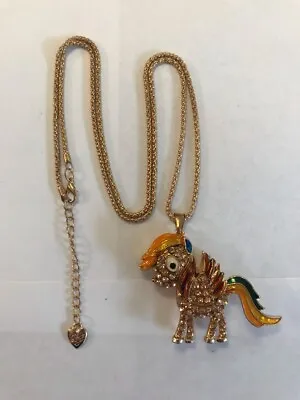 Betsey Johnson My Little Pony Pendant With Necklace New Without Tags • $6
