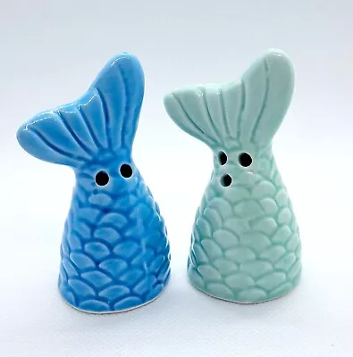 NEW - Mermaid Fish Tails- Mini Salt & Pepper Shakers - 2.75  • $10.99