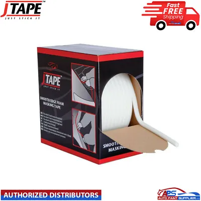 J Tape Masking Tape Smooth Soft Edge Foam 13mm X 50m J Tape Car Paint Spraying • £17.99