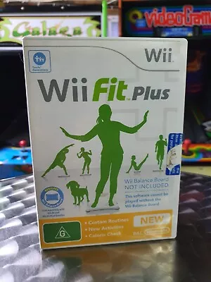 Wii Fit Plus - Nintendo Wii Game - With Manual • $8.60