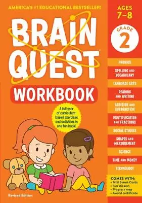 Brain Quest Workbook: 2nd Grade Revised Edition [Brain Quest Workbooks] • $8.43