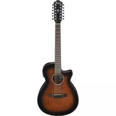 Ibanez AEG5012 AEG Series Single-Cutaway 12-String Acoustic-Electric Guitar • $246.09