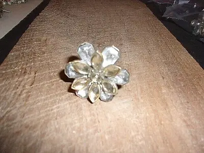 Vintage Drawer/Cabinet Pull Crystal Glass For That Special Piece Of Furniture • $11.95