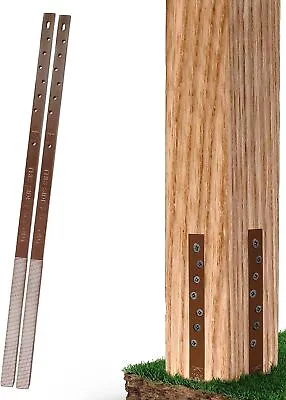 Wood Fence Post Repair Stakes Pack Of 2 (to Fix 1 Broken Post) • £29.95