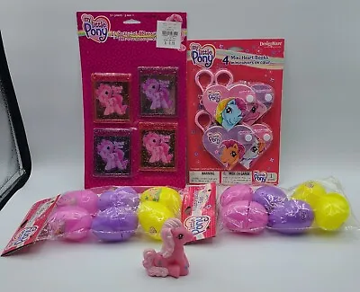 Designware My Little Pony Party Favors Easter Eggs Pinkie Pie Books Mirrors Lot • $26.09