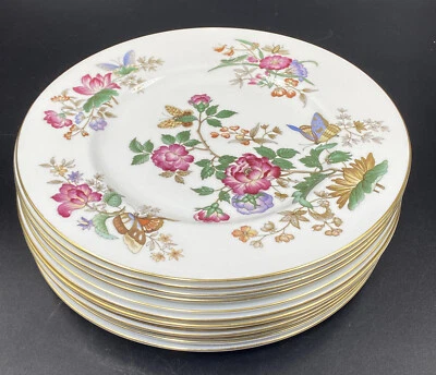 $75 • Buy VTG Set Of 12 WEDGWOOD CHARNWOOD DINNER PLATES 10.5 