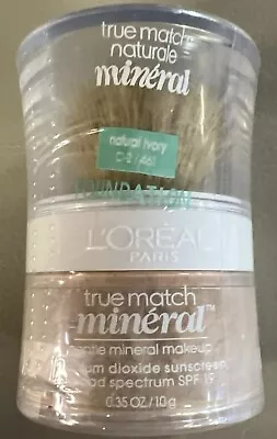 L’OREAL True Match Mineral Makeup Gentle Foundation #461 NATURAL IVORY C1 SPF 19 • $14.94