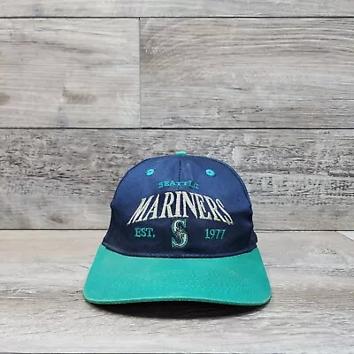 1977 Est Vintage Seattle Mariners MLB Cap Hat Adult Mens Adjustable SnapBack  • $6.97