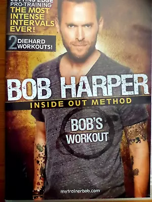 £9.85 • Buy BOB HARPER INSIDE OUT METHOD -BOB'S WORKOUT -(DVD Like New)-UK. FREE POST.