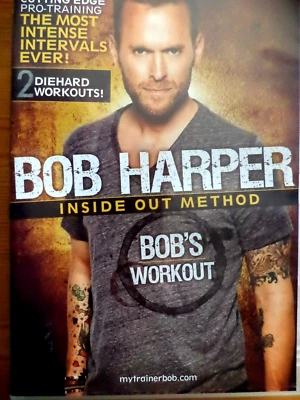 £9.85 • Buy BOB HARPER INSIDE OUT METHOD -BOB'S WORKOUT -(DVD Like New)-UK. FREE POST.