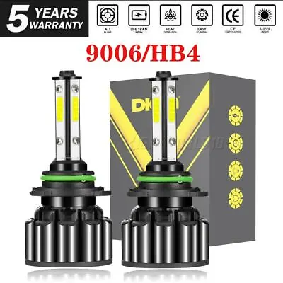 DICEN 9006 HB4 9012 HIR2 LED 120W Headlight Kit High Low Beam Foglight Bulbs • $11.99