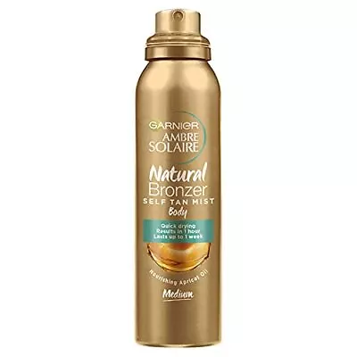 Garnier Ambre Solaire Bronzer Sun Tan Spray Medium 150ml • £11.99