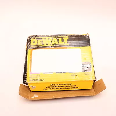 (1500-Pk) Dewalt Glue Collated Narrow Crown Staples 18-Gauge DWSX50353/4 • $4.98