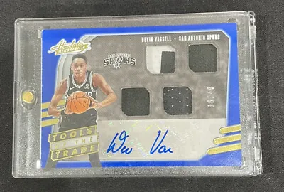 $229.95 • Buy 2020-21 Devin Vassell Tools Of The Trade Rookie Patch Auto (RPA) 08/49 SP