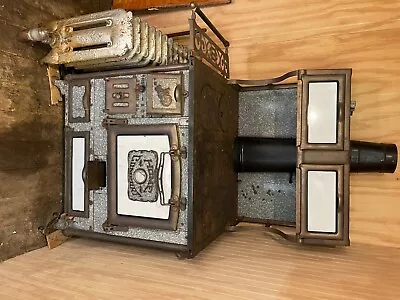 $3000 • Buy Antique Home Comfort Wood Burning Cook Stove Wrought Iron Range Company