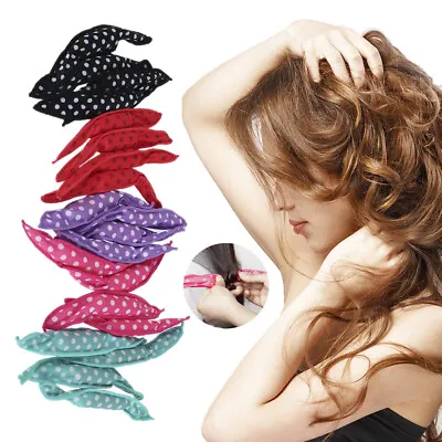 20Pcs Soft Sleep Hair Rollers No Heat Hair Foam Magic Hair Curlers Benders UK B1 • £10.86