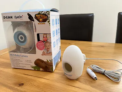 D-Link Eyeon Baby Camera DCS-825L + Groegg Digital Room Thermometer • £30