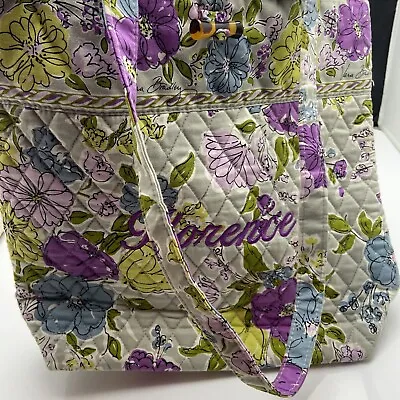 Vera Bradley Watercolor Hipster Large Adjustable Strap Crossbody Bag Floral • $15.99