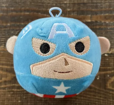 $8.45 • Buy Marvel Fluffballs Captain America Plush Stuffed Ornament Decoration Hallmark