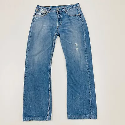 Levi's 501 Denim Jeans - W32 L34 • £20