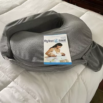My Breast Friend DELUXE Nursing Pillow Bottle Feeding Grey New ( Please Read) • $27.49