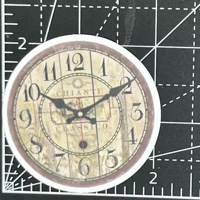 Old Time Scrapbook Clock It's 10:10 - Die Cut Vinyl Decal Sticker Bomb Let's Go! • $3.99