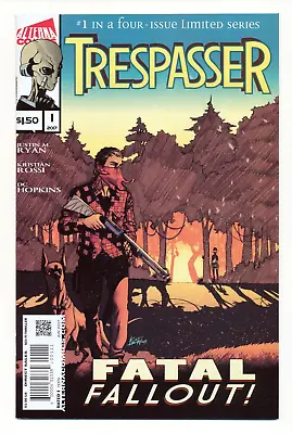 $34.95 • Buy Trespasser #1 (2017) NM Justin M. Ryan Kristian Rossi Optioned Low Print Alterna
