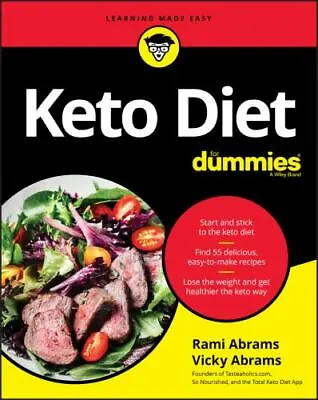 Keto Diet For Dummies By Abrams Rami; Abrams Vicky • $5.71