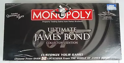 Parker Brothers James Bond Ultimate Collector’s Edition Monopoly - READ • $29.99