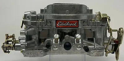 Reman Edelbrock 1405 600 Cfm Square Bore Carburetor Manual Choke • $239.99