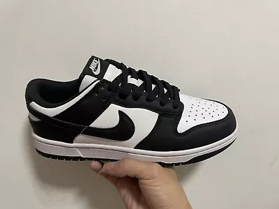 Women’s Dunk Panda Low Fashion Black White Sneakers • $63