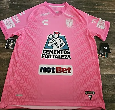 NWT Charly Pachuca Tuzos 21/22  Special Edition Cancer Awareness Jersey Size XL • $85